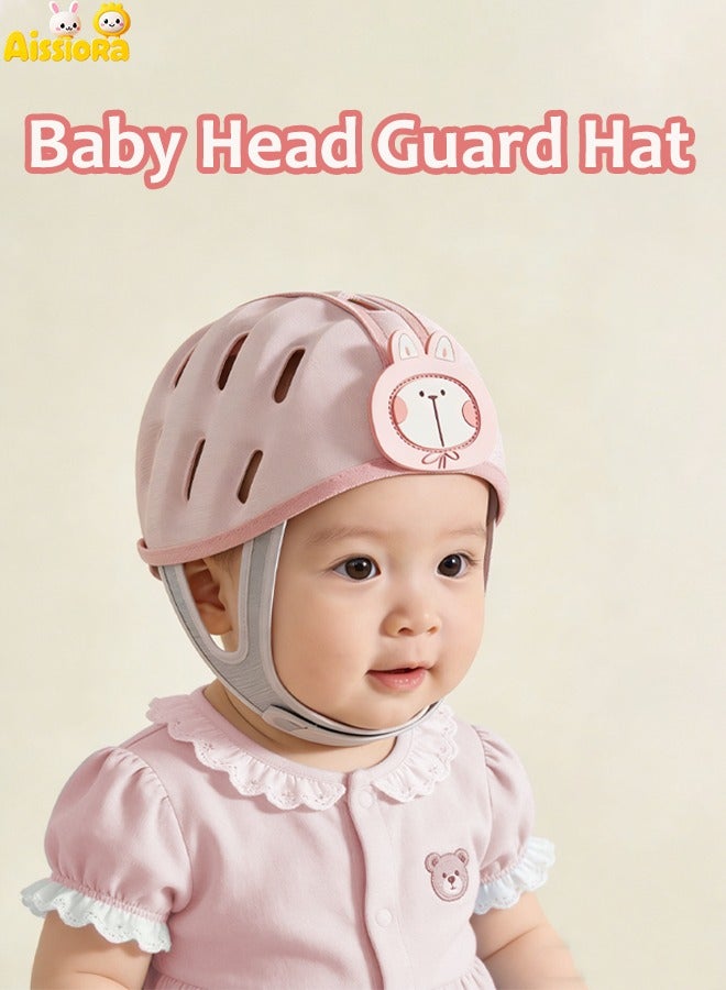 Aissiora Baby Safety Helmet, Baby Head Protector for Crawling and Walking, Infant Soft Helmet, Anti-Collision, Ultra-Lightweight, Expandable and Adjustable - Image 1